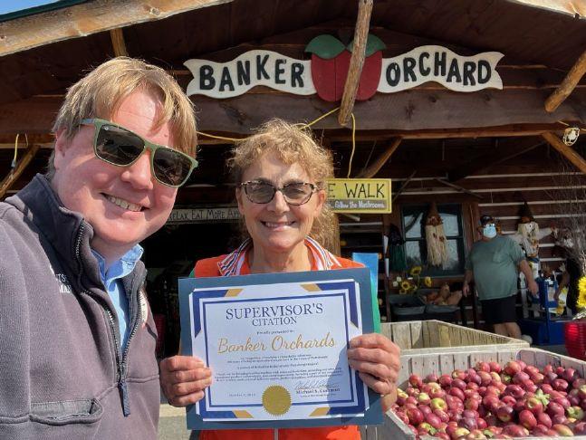 Banker Orchards recognized for century of service Sun Community News